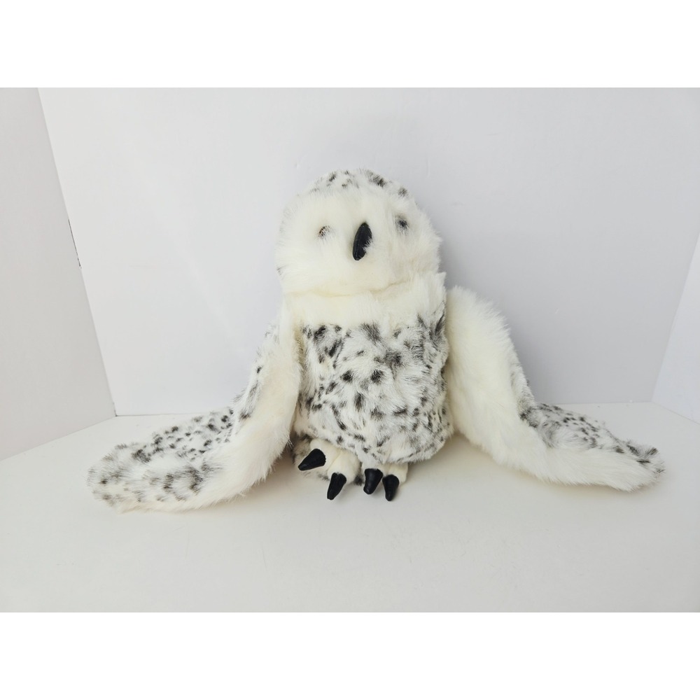 Folkmanis puppet Snowy White Owl moveable head